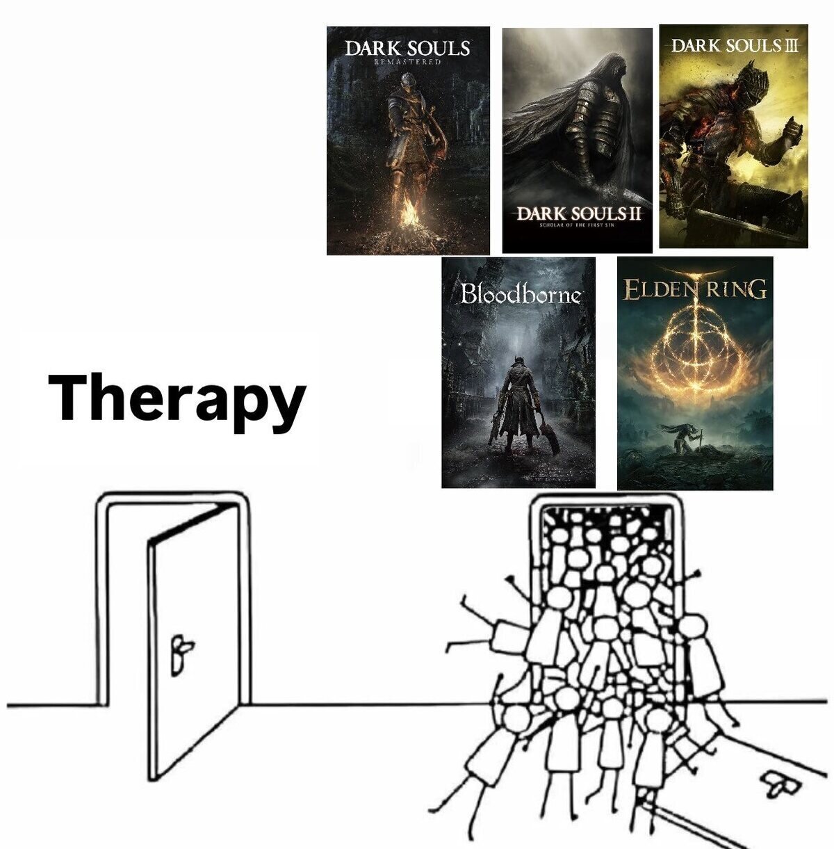 Juego a Dark Souls para relajarme