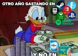 Otro a&ntilde;o gastando en suscripciones