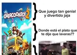 La experiencia de Overcooked 2