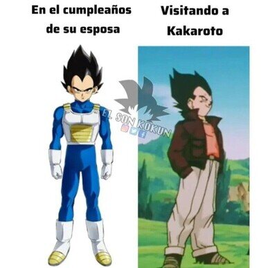 Las prioridades de Vegeta