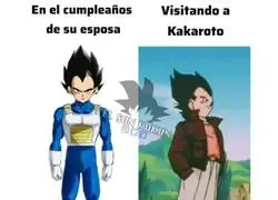 Las prioridades de Vegeta
