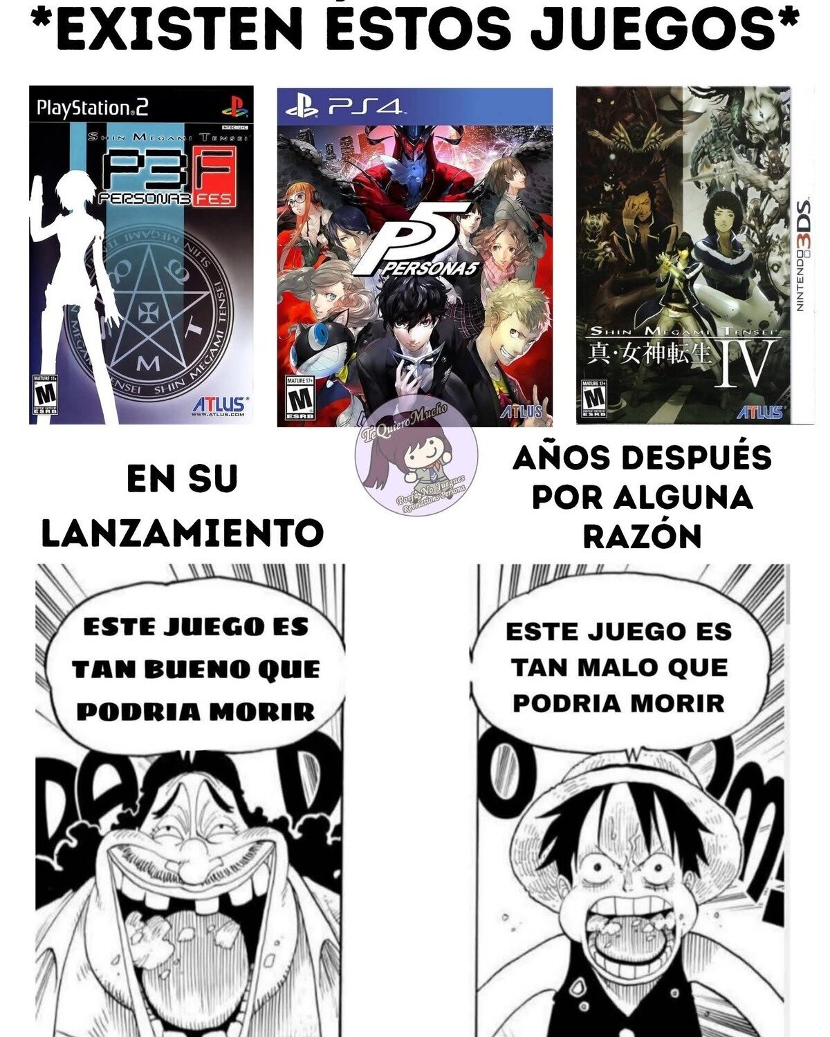 Los juegos de Atlus tienen un fandom raro