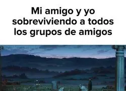 Siempre quedamos los mismos