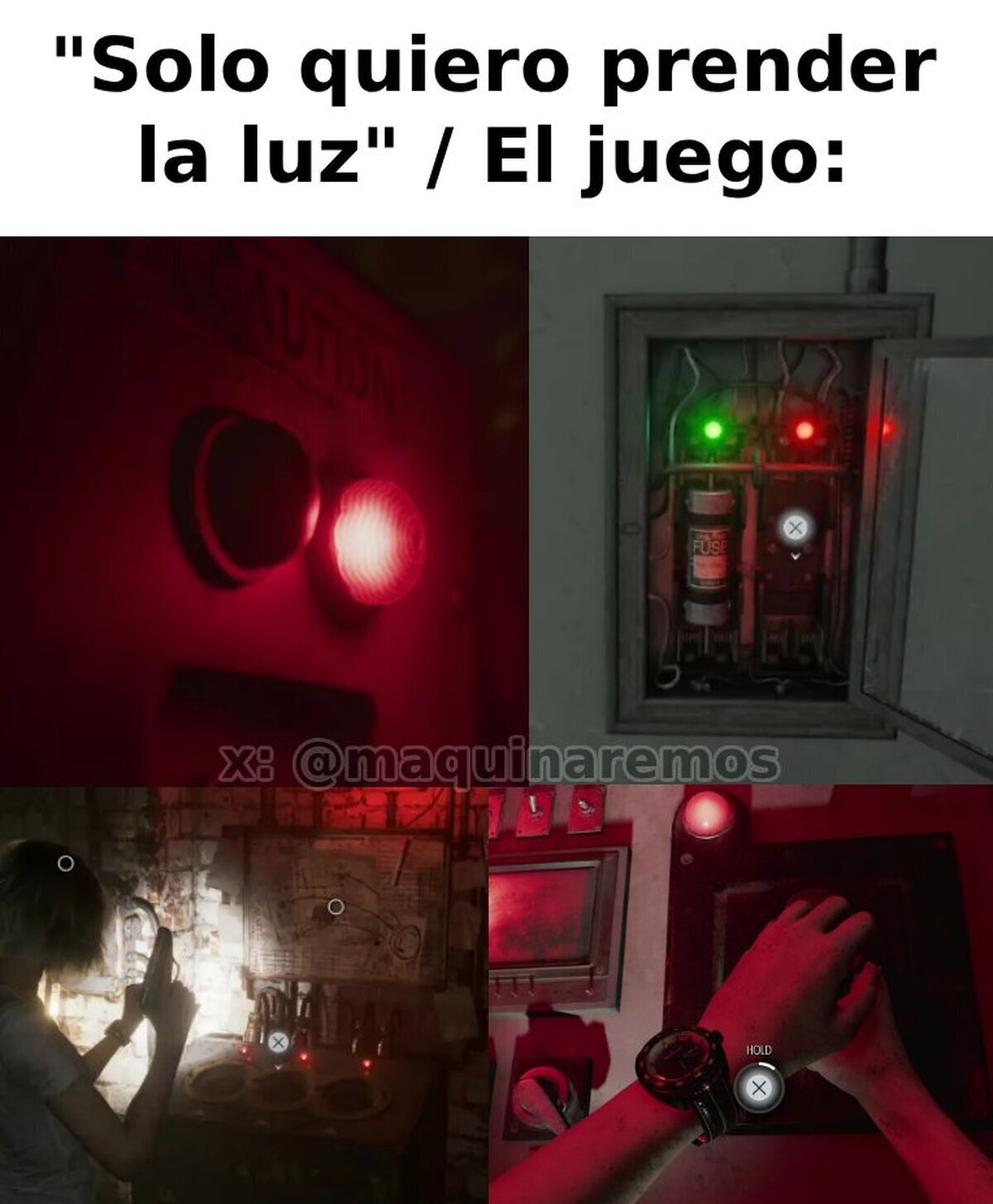 Cosas malas pasan cuando hay luz