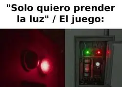 Cosas malas pasan cuando hay luz