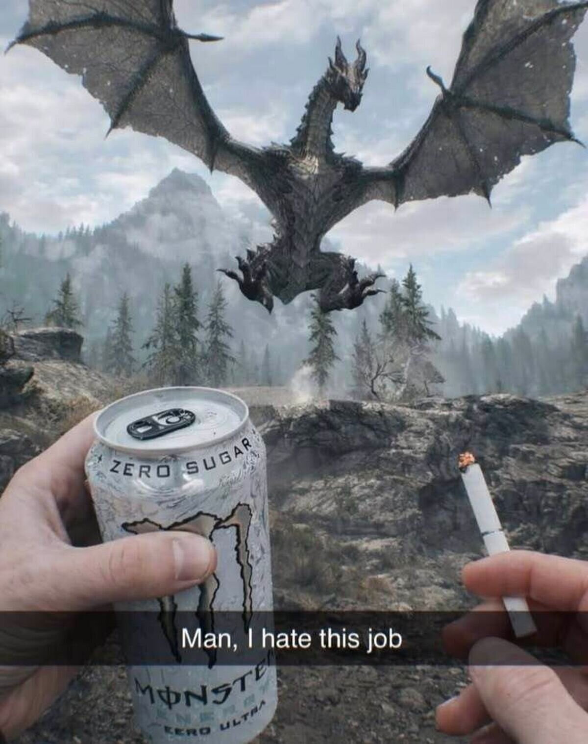 El trabajo de un dovahkiin
