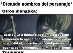 Otros mangakas se esfuerzan y Toriyama ten&iacute;a hambre
