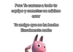 Ese infeliz...