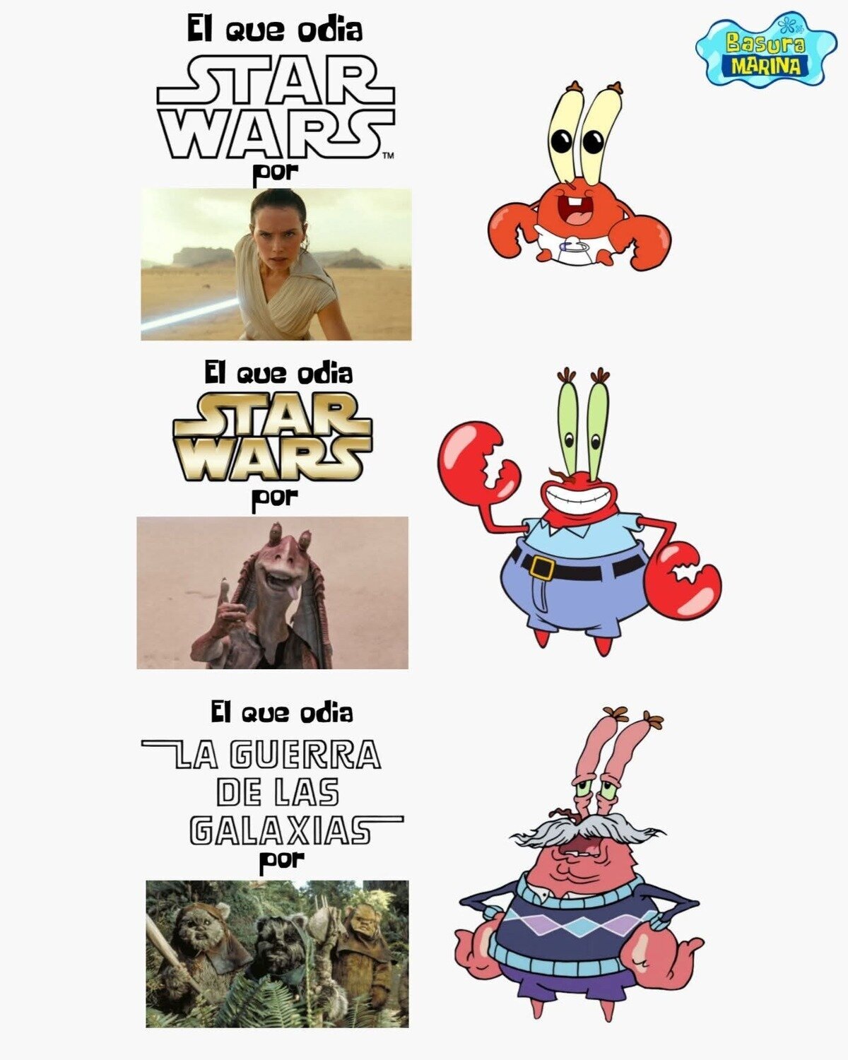 Star Wars siempre tuvo haters