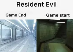 Siempre pasa en los Resident Evil