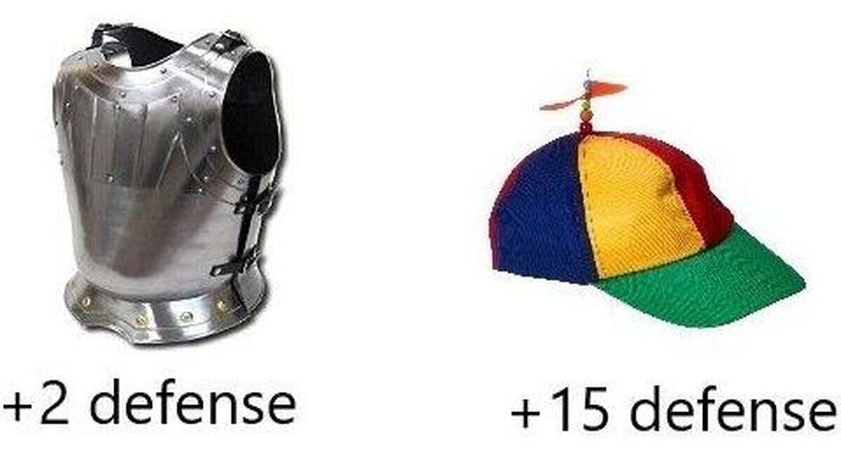 La gorra de la abuela es literalmente un 7500% más efectiva