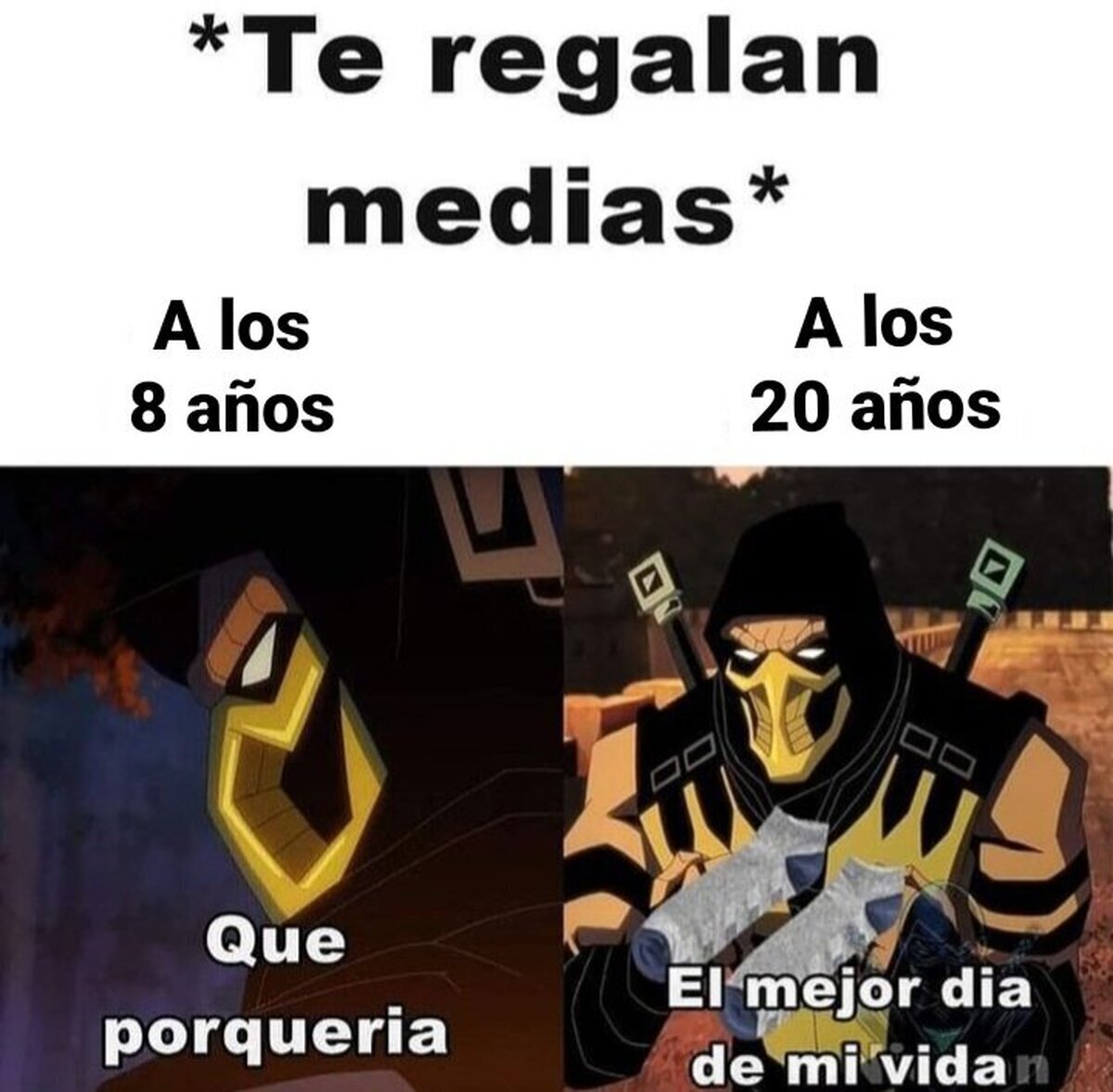 Las medias estan infravaloradas