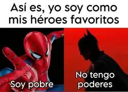Tengo cosas de superheroes