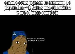 Kojima, d&eacute;jame jugar