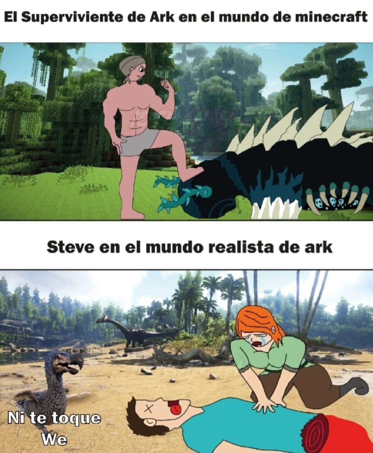 Minecraft vs Ark