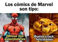 Los comics de Marvel