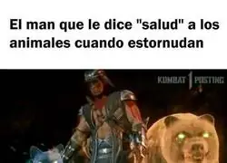 Tambi&eacute;n es raro ver a un animal estornudar
