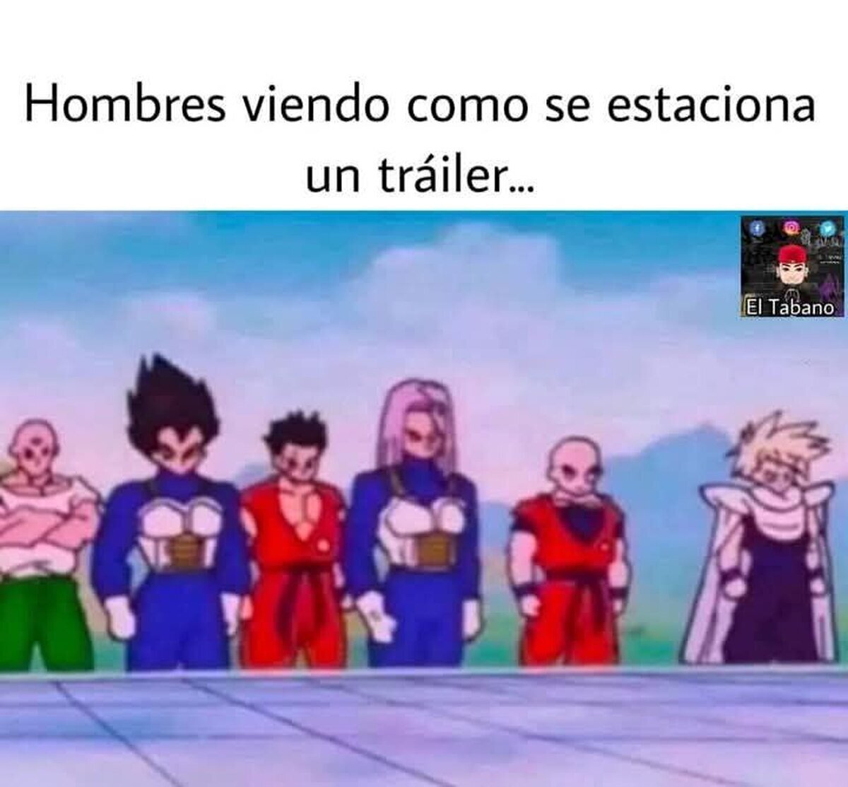 Y nosotros ah&iacute; plantaos estorbando