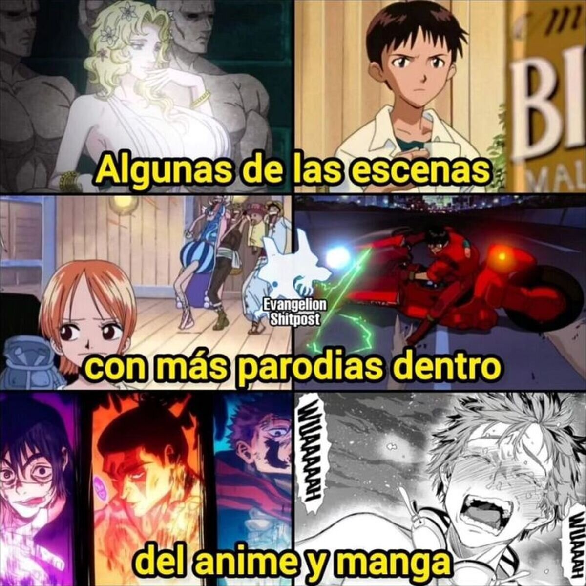 Parodias y referencias, cabe destacar