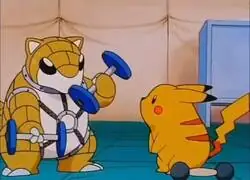Pikachu hace su mejor esfuerzo
