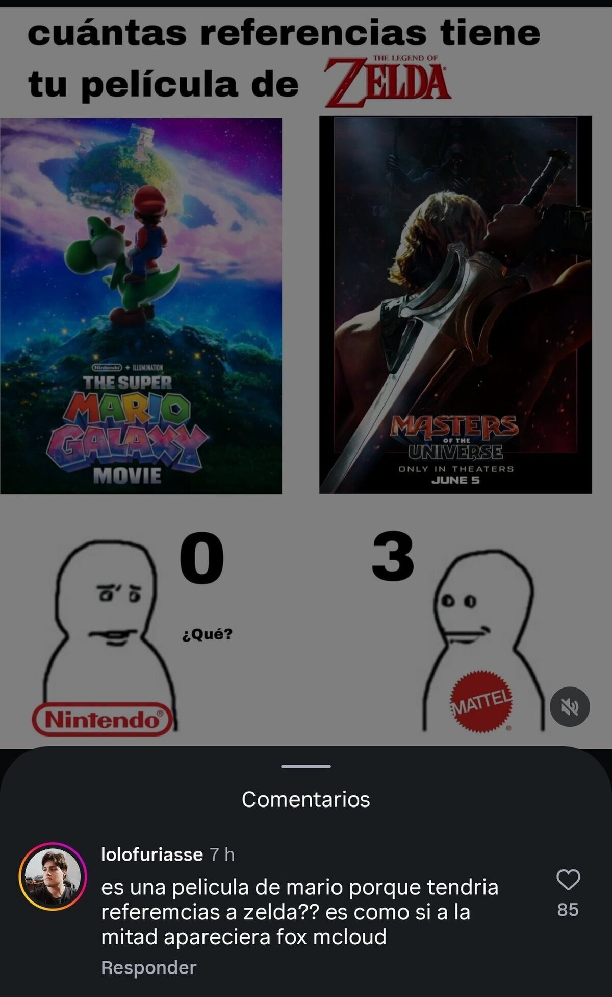 Nintendo y un temita con las referencias