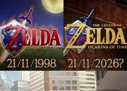 Los se&ntilde;ores huevos de Nintendo de publicar Ocarina of Time a la par de GTA VI
