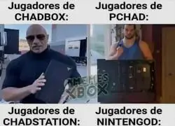 Todos unos chads... excepto los de m&oacute;vil