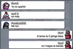 Lo delat&oacute; la &Ntilde;, como los 3 dedos alemanes.