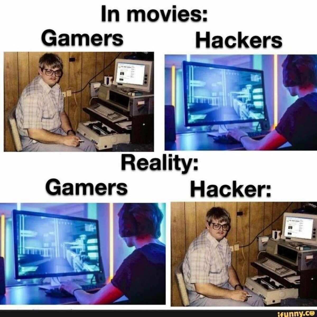 La realidad de los hackers y gamers