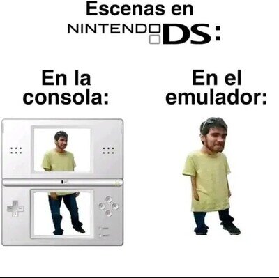 El problema de emular la DS