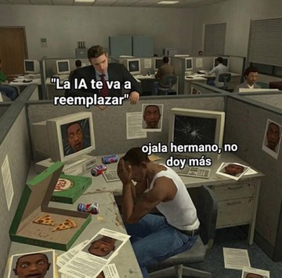 No veo la hora
