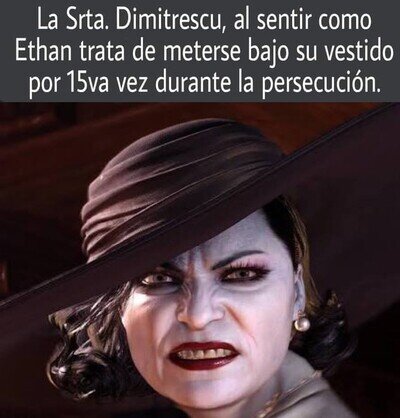 No creo que est&eacute; huyendo...