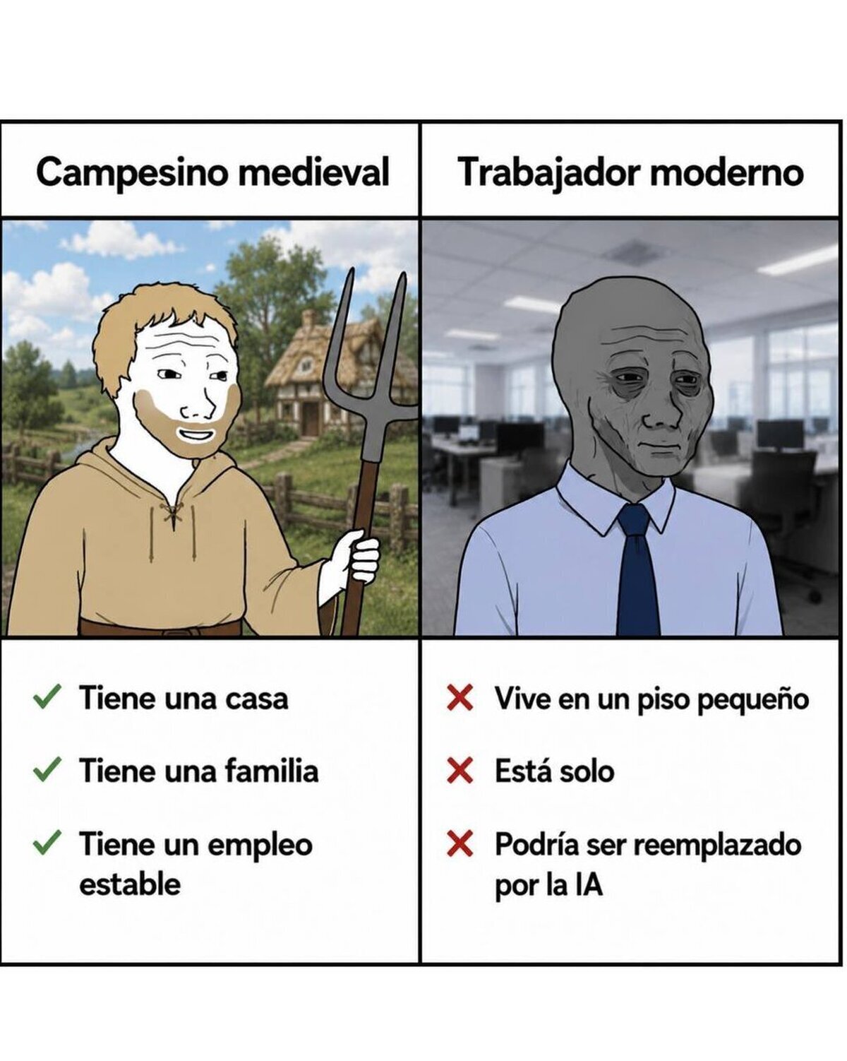 El progreso es una pasada, tío