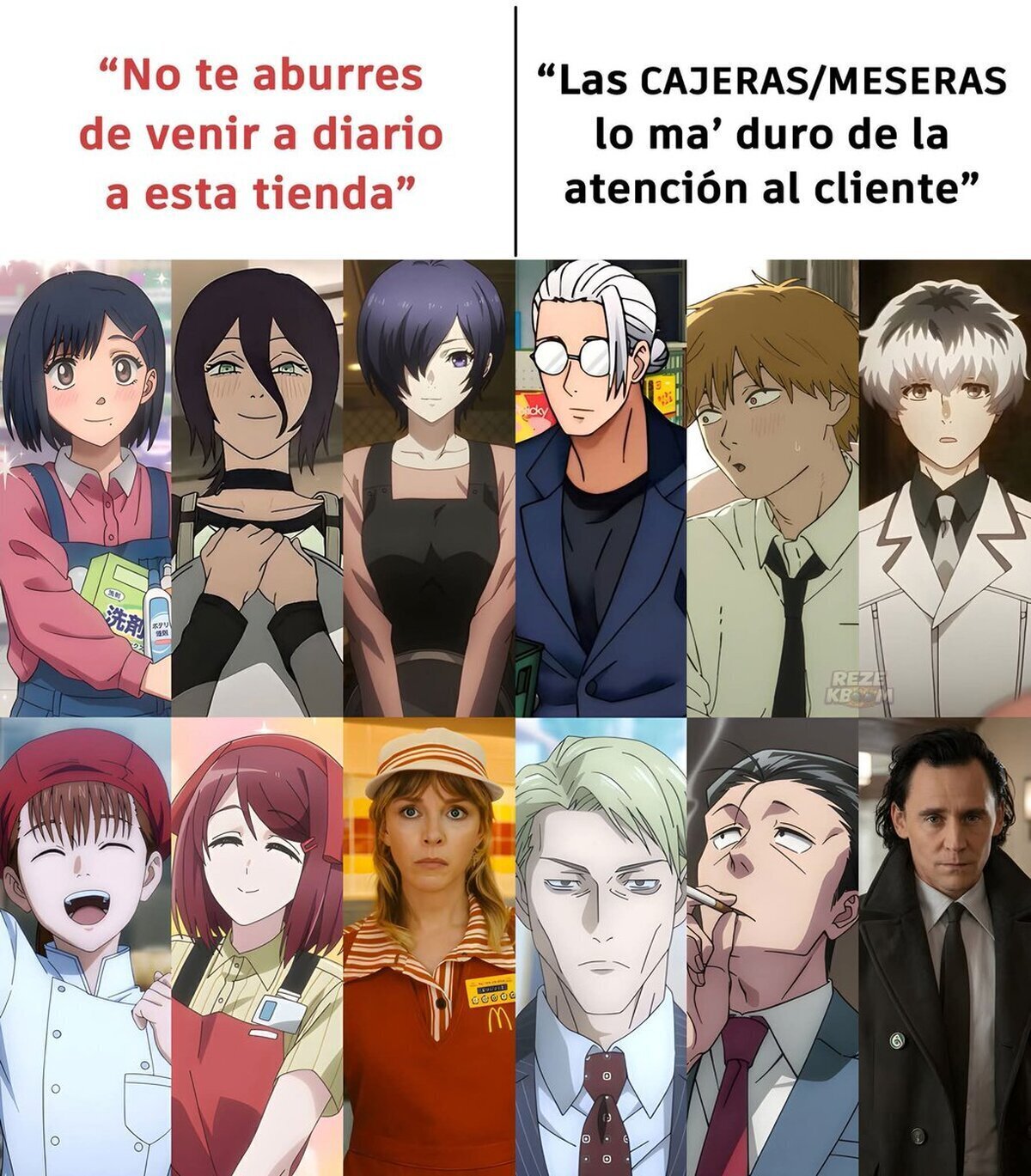 Enamorado de las cajeras