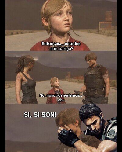 Chris redfield busca sobrinos