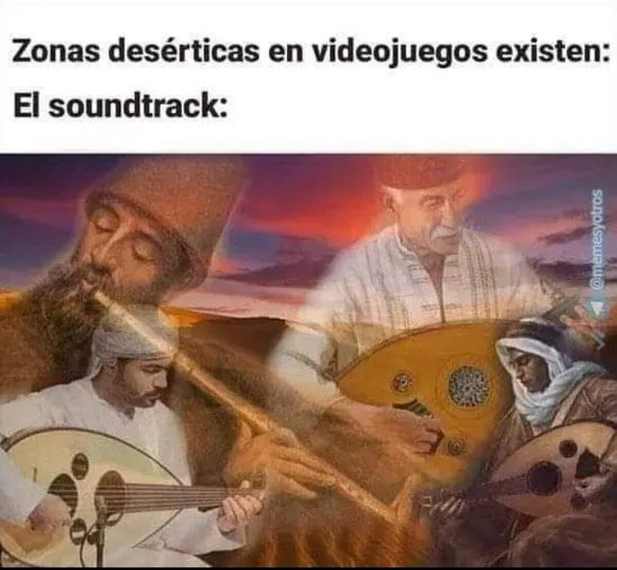 La m&uacute;sica del desierto