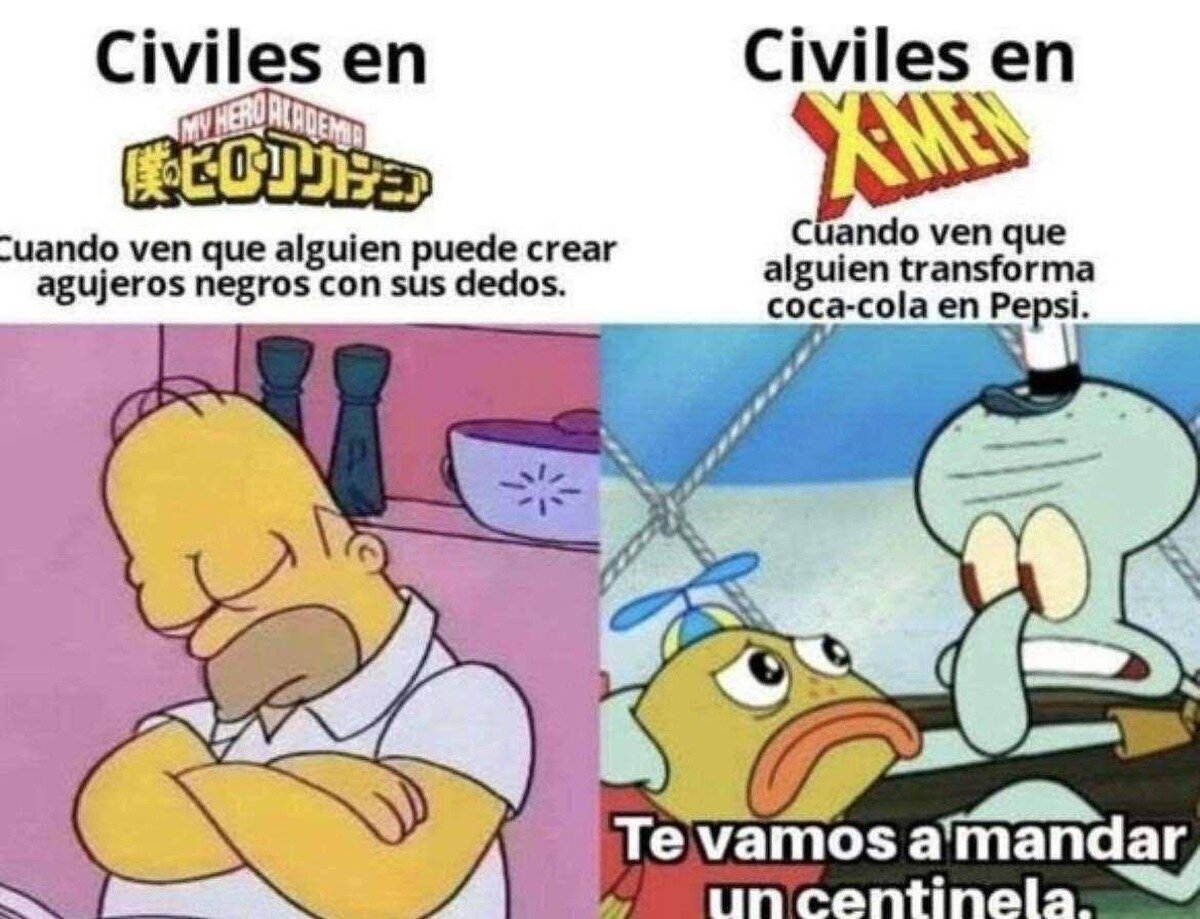 Los civiles de Xmen