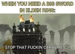 La caravana de Elden Ring