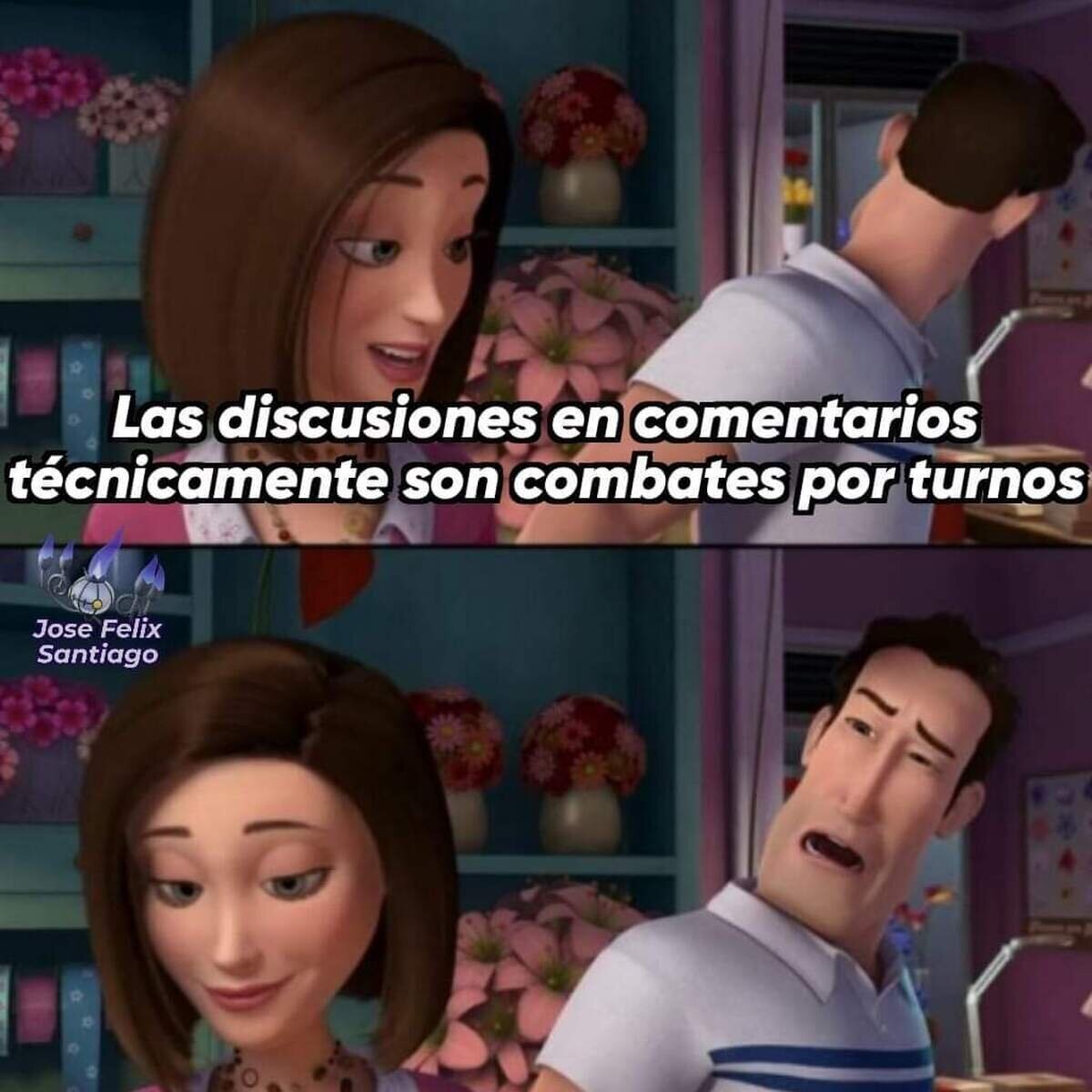 Ya no vuelvo a discutir de la misma forma