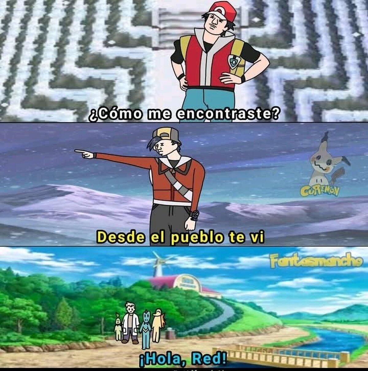 ¿Se cree que está lejos?