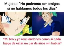 Una amistad sin condicionantes de tiempo