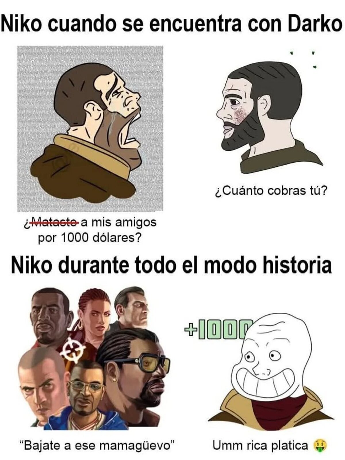 Darko incluso le pregunta cuanto cobra &eacute;l