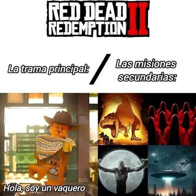 Las secundarias de RDR2
