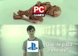 PC gamers teniendo que pasarla mal