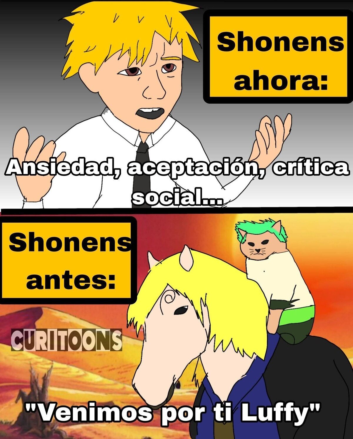 Los shonen est&aacute;n en decadencia