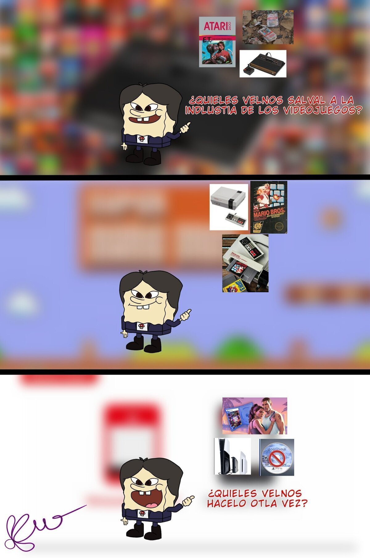 Tiene que venir Miyamoto a arreglarlo todo