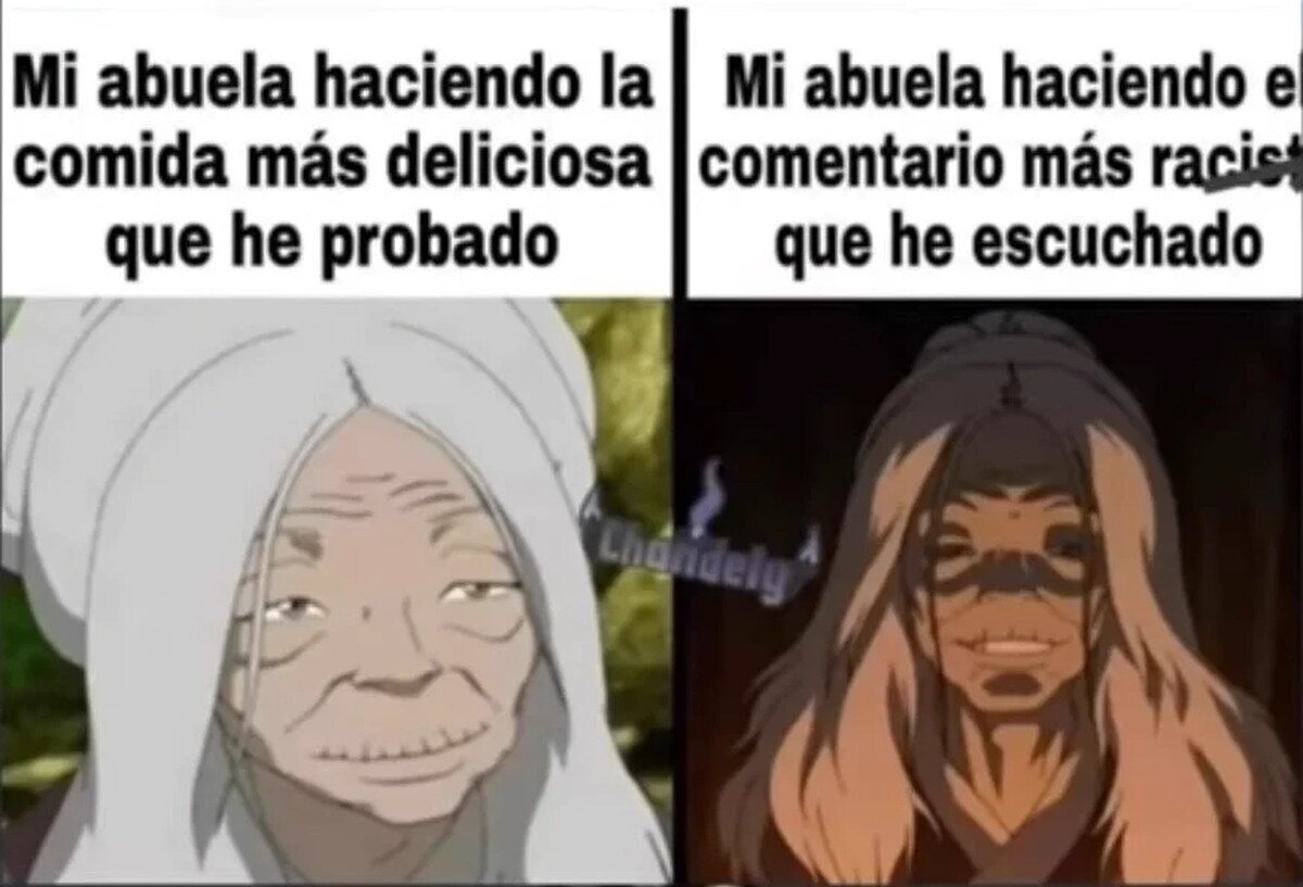 Mi abuela tiene dos modos: Masterchef o comentarista de Vox