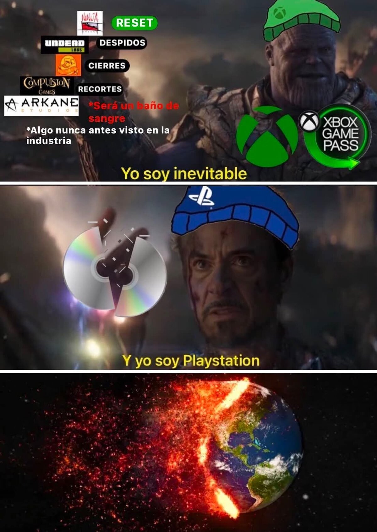 Sony es un kamikaze
