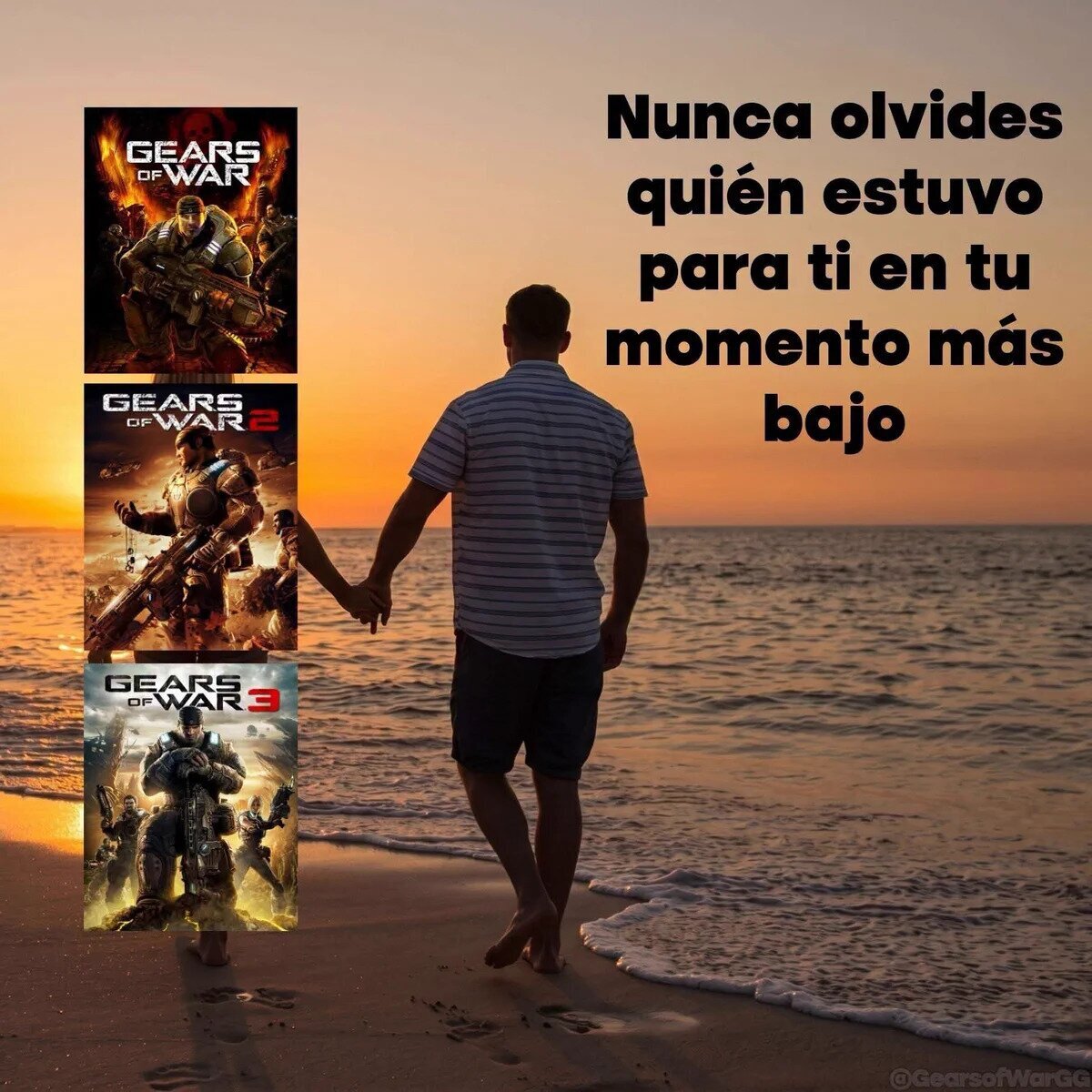 Los Gears of War me acompa&ntilde;aron cuando ni mi madre me pelaba
