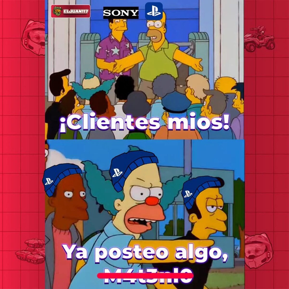 Esperando como hienas hambrientas